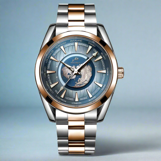 Eclipse Silver Rose Gold Blue