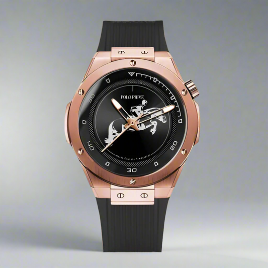 Cavalier Rose Gold Black
