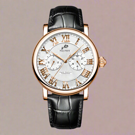 Heritage Rose Gold Brown White
