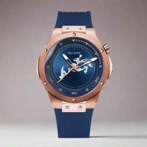 Cavalier Rose Gold Blue PP-8661-24-RGBLBL